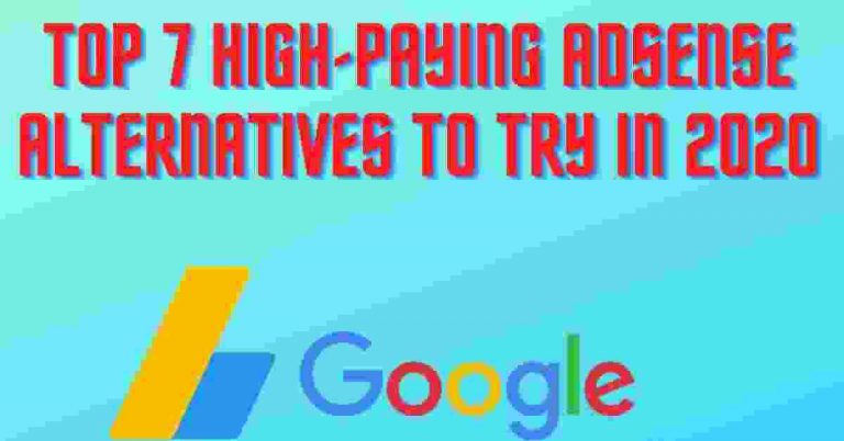 adsense alternatives, Best High Paying Adsense Alternatives